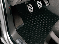 Rubber Floor Mats Porsche 955 Cayenne RHD Cars